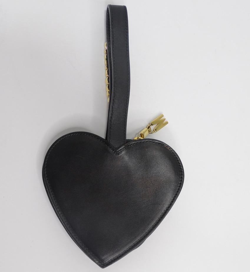 Moschino Heart Wristlet For Sale 1