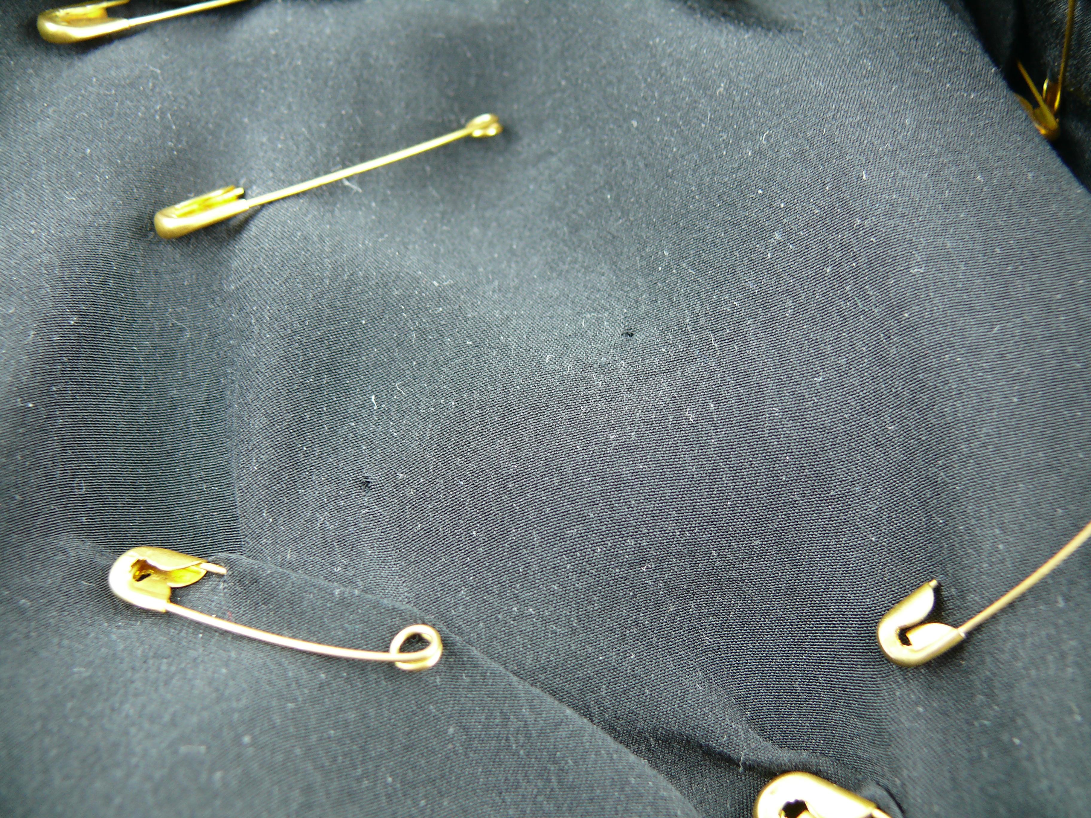 Moschino Iconic Black Safety Pin Embellished Dress US Size 8 7