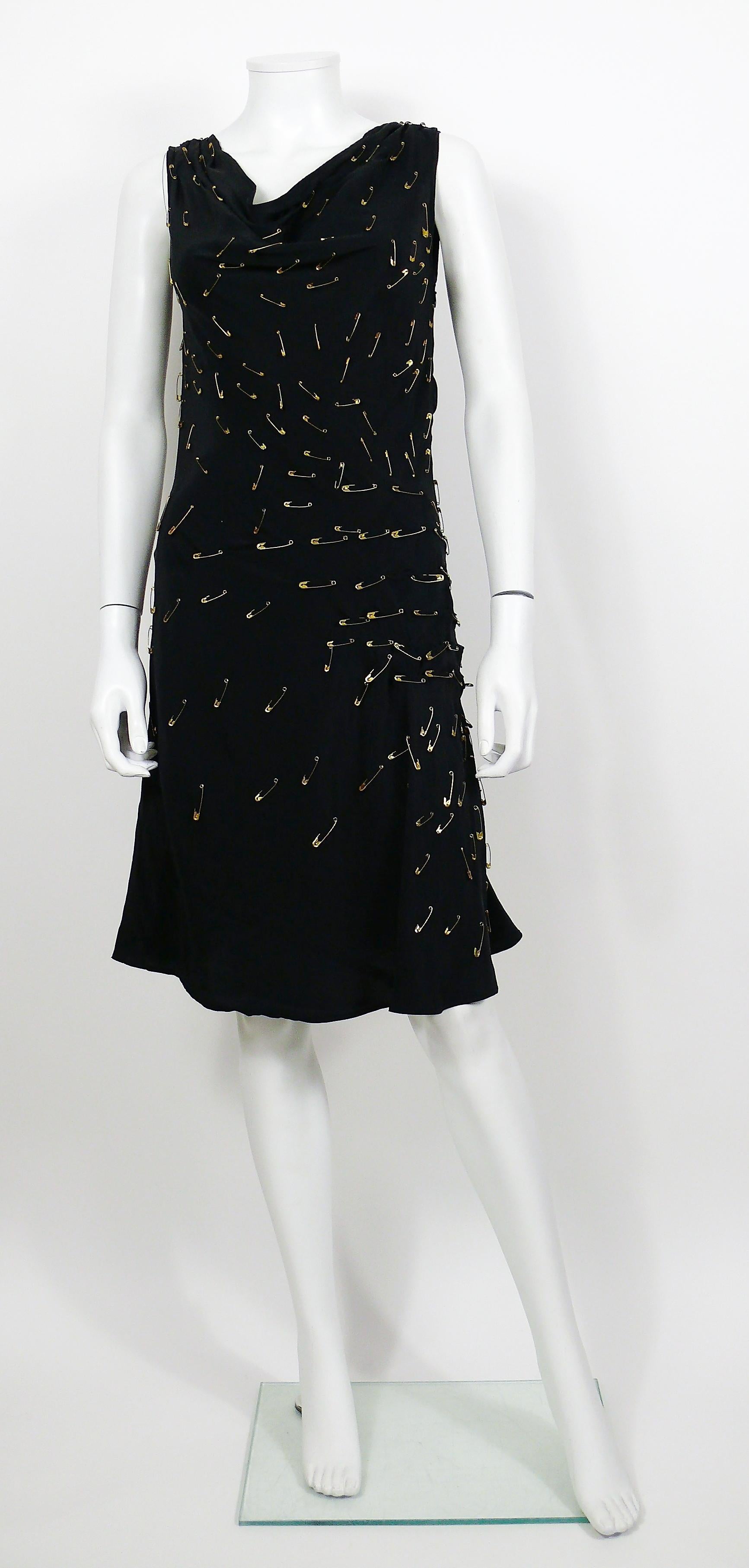 the iconic black dress