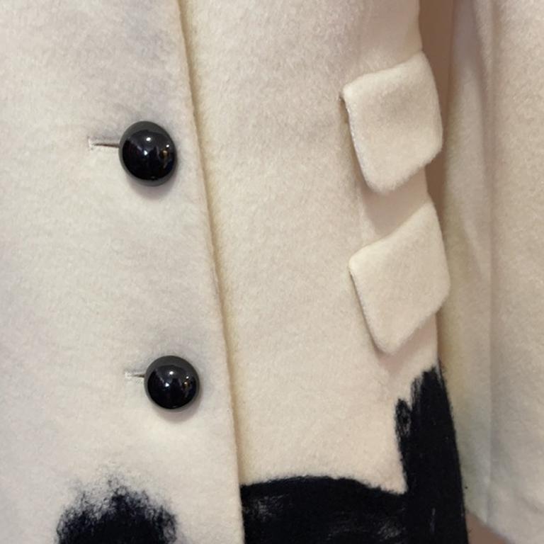 moschino wool coat