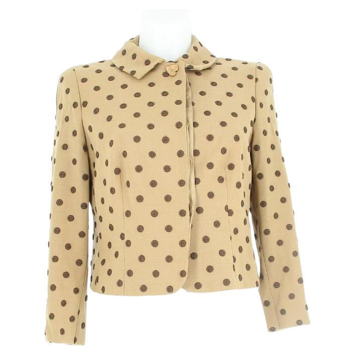 MOSCHINO 1994  'Save Nature'  Ecocouture collection jacket (Franco's last collection!