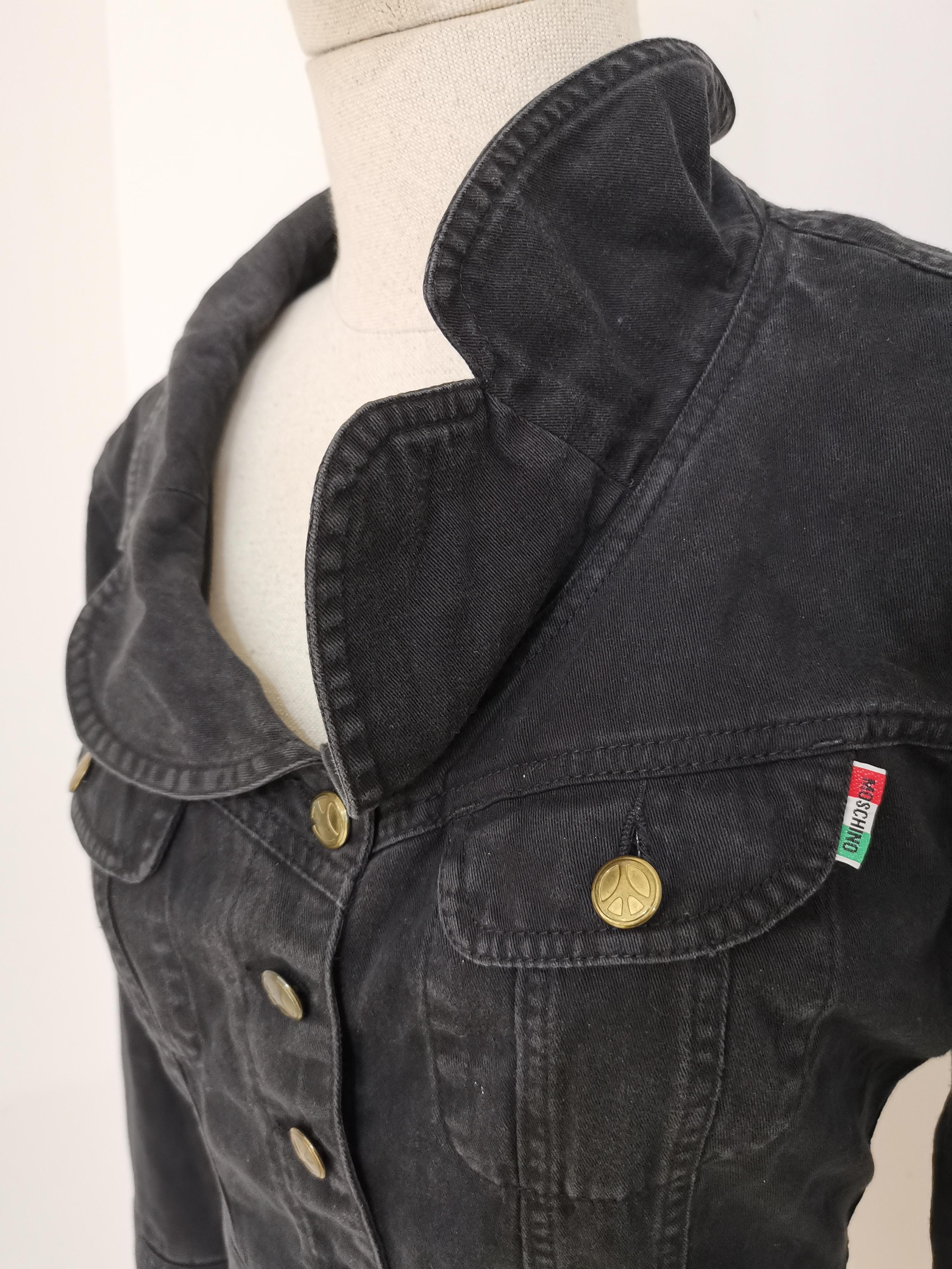 moschino couture jeans