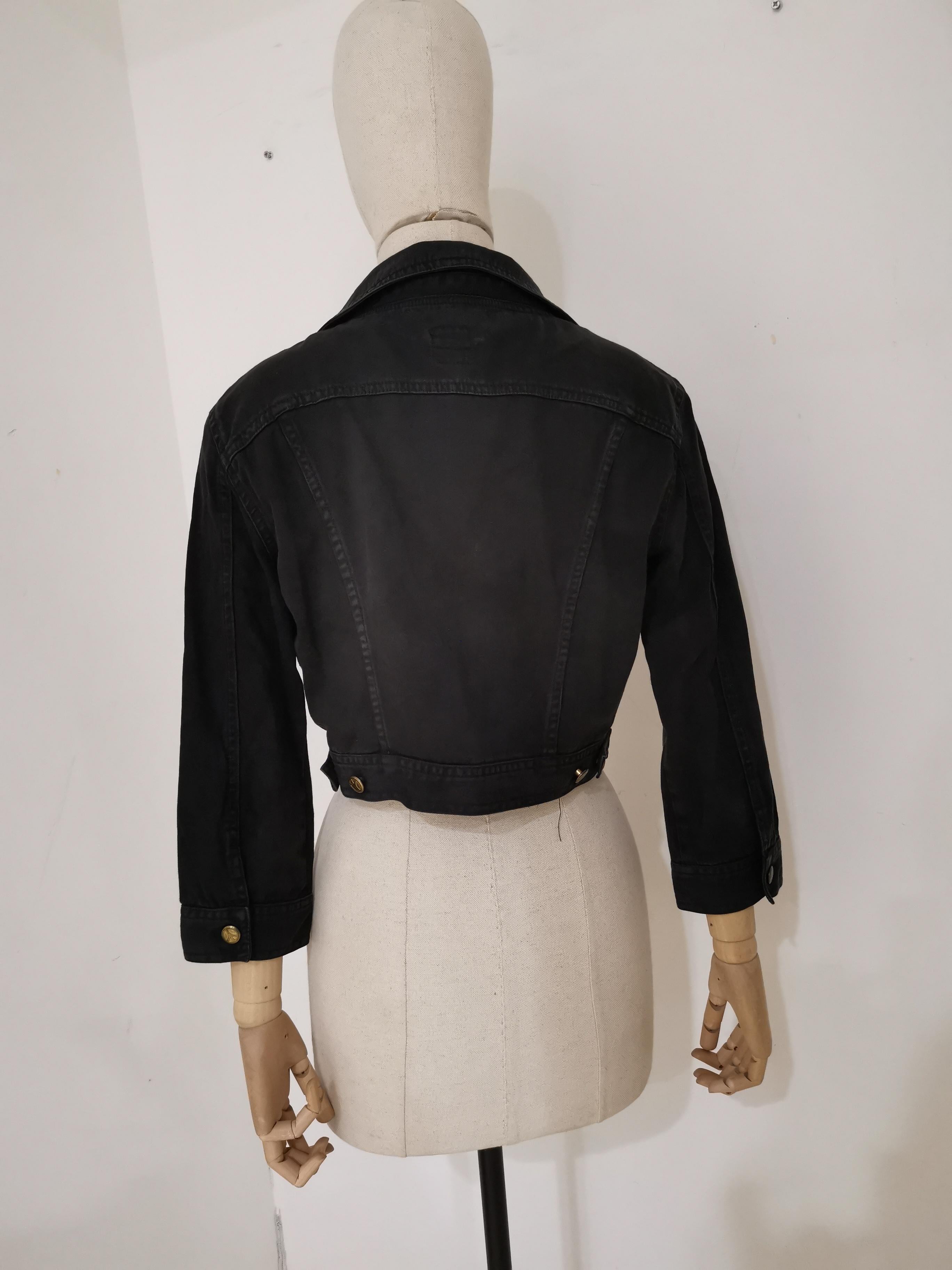 Moschino jeans black jacket 1
