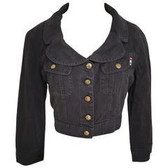 Moschino jeans black jacket