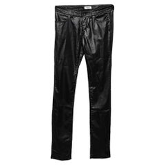 Moschino Jeans Schwarze Synthetische Hose S