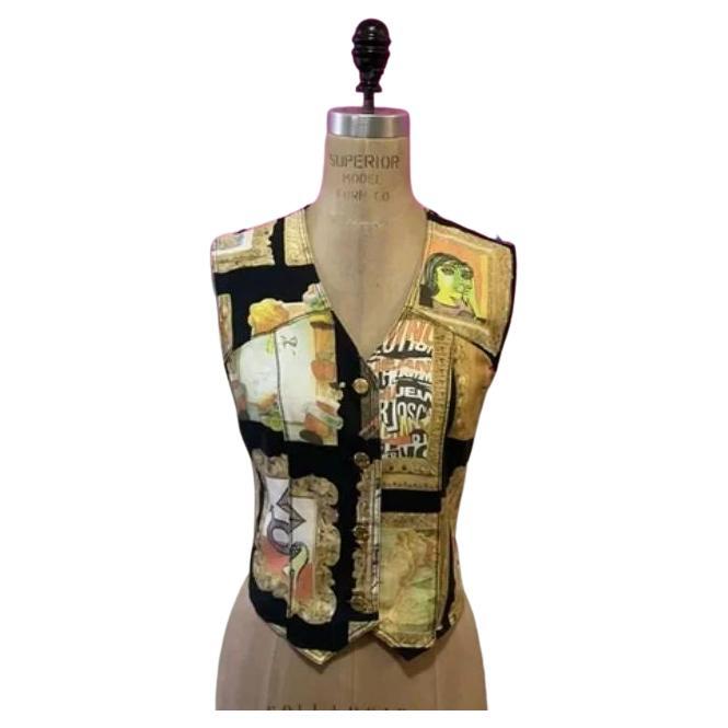 Moschino Jeans Cotton Vest Franco Moschino For Sale