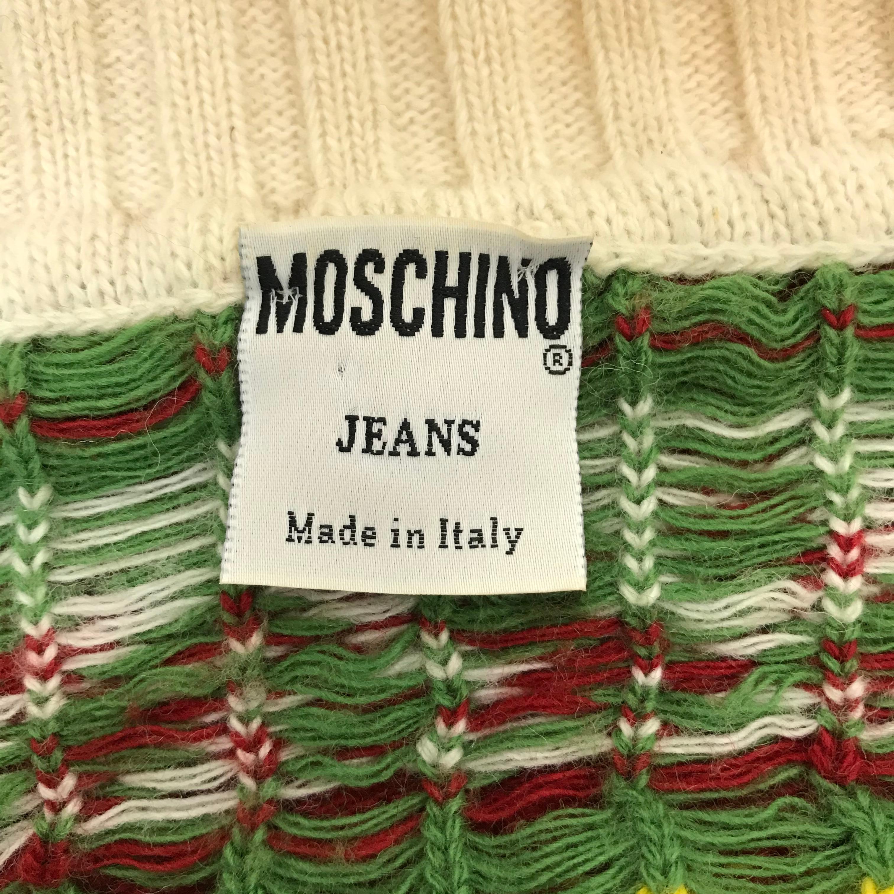 moschino jeans sweater