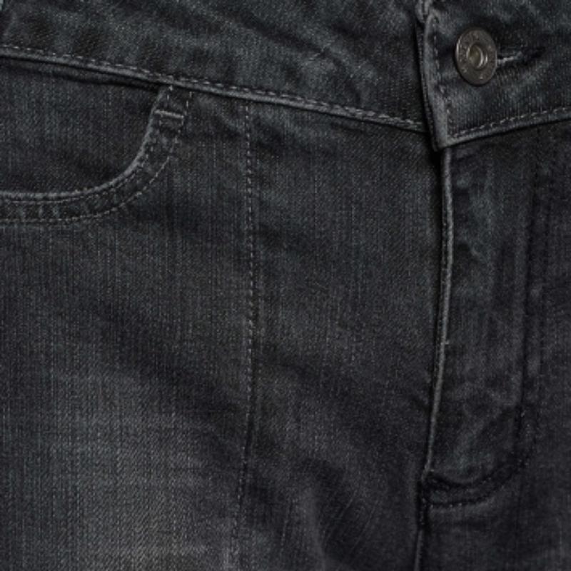 Black Moschino Jeans Dark Grey Denim Butterfly Back Detail Jeans L For Sale