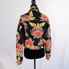 Chaqueta bomber Moschino Jeans con insignias vintage de los años 90