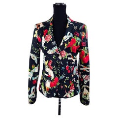 Moschino Jeans multicolor print jacket, 2000s