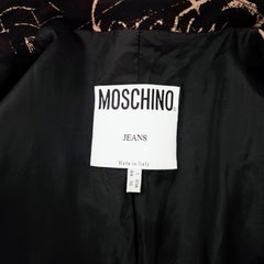 Moschino Jeans graffiti jacket, vintage 1990s/2000s