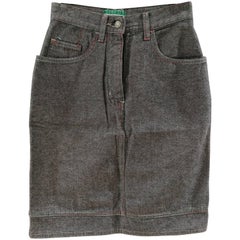 Moschino Jeans Falda Gris