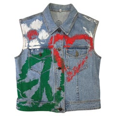 Moschino Jeans "Hand Painted" Jacket S/S 1993