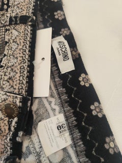 Moschino Jeans Vintage 1990s Multicoloured Women's Pants Size 44 IT