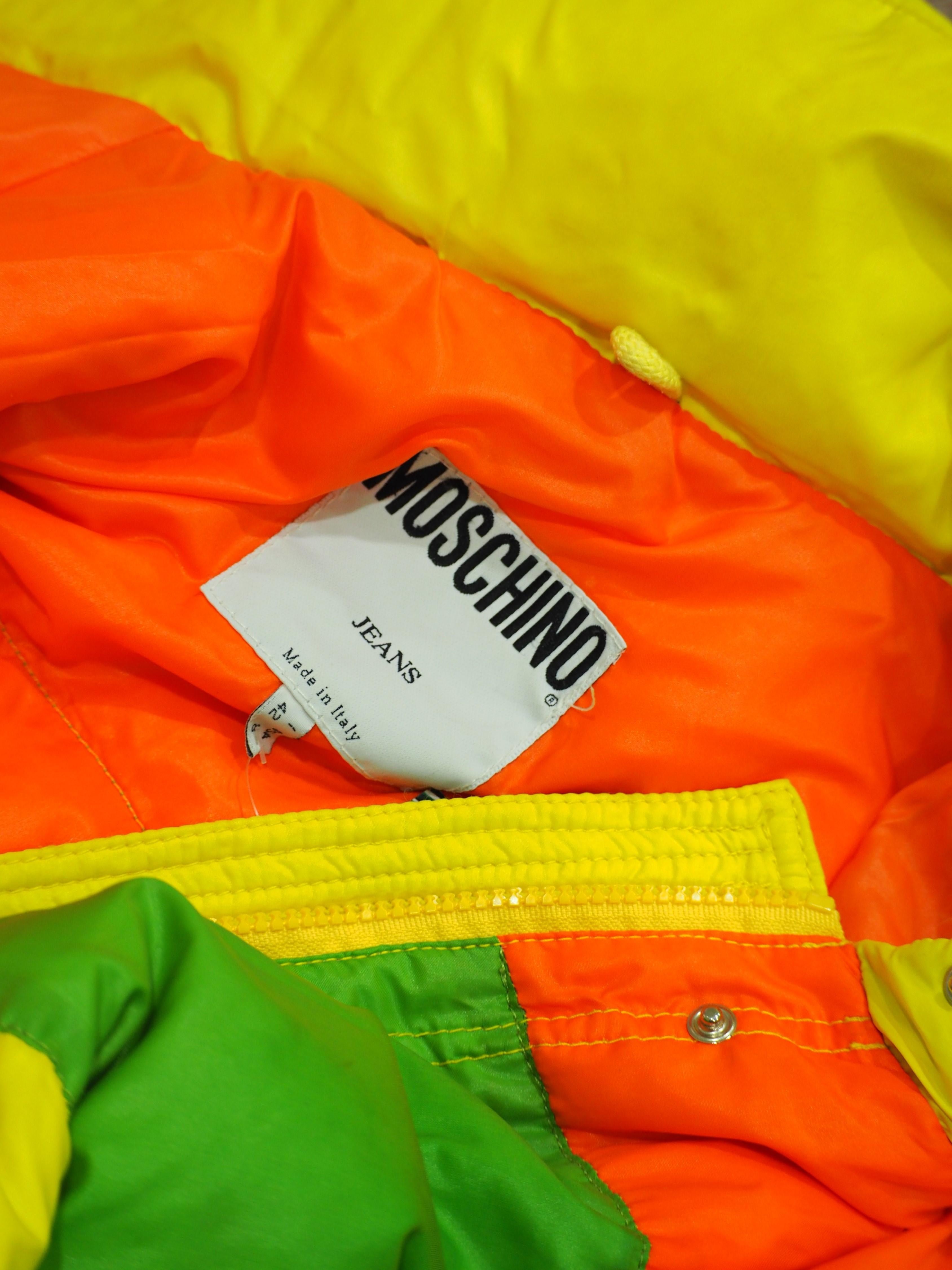 Moschino Jeans mehrfarbige Bomberjacke 1