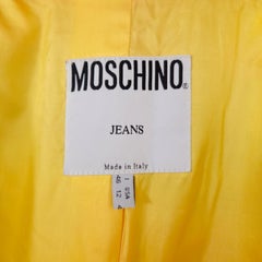 Moschino Jeans tailleur pantalone effetto pittura vintage 1990s