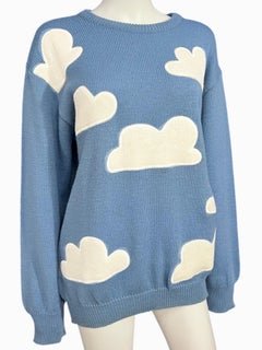 Moschino Jeans Vintage Cloud Knit Sweater