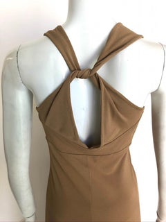Moschino jersey gown