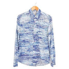 Moschino 'Kaos' Long Sleeve Pattern Shirt