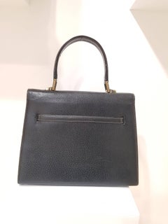 Moschino "Kelly" Black leather bag