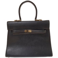 Moschino "Kelly" Black leather bag