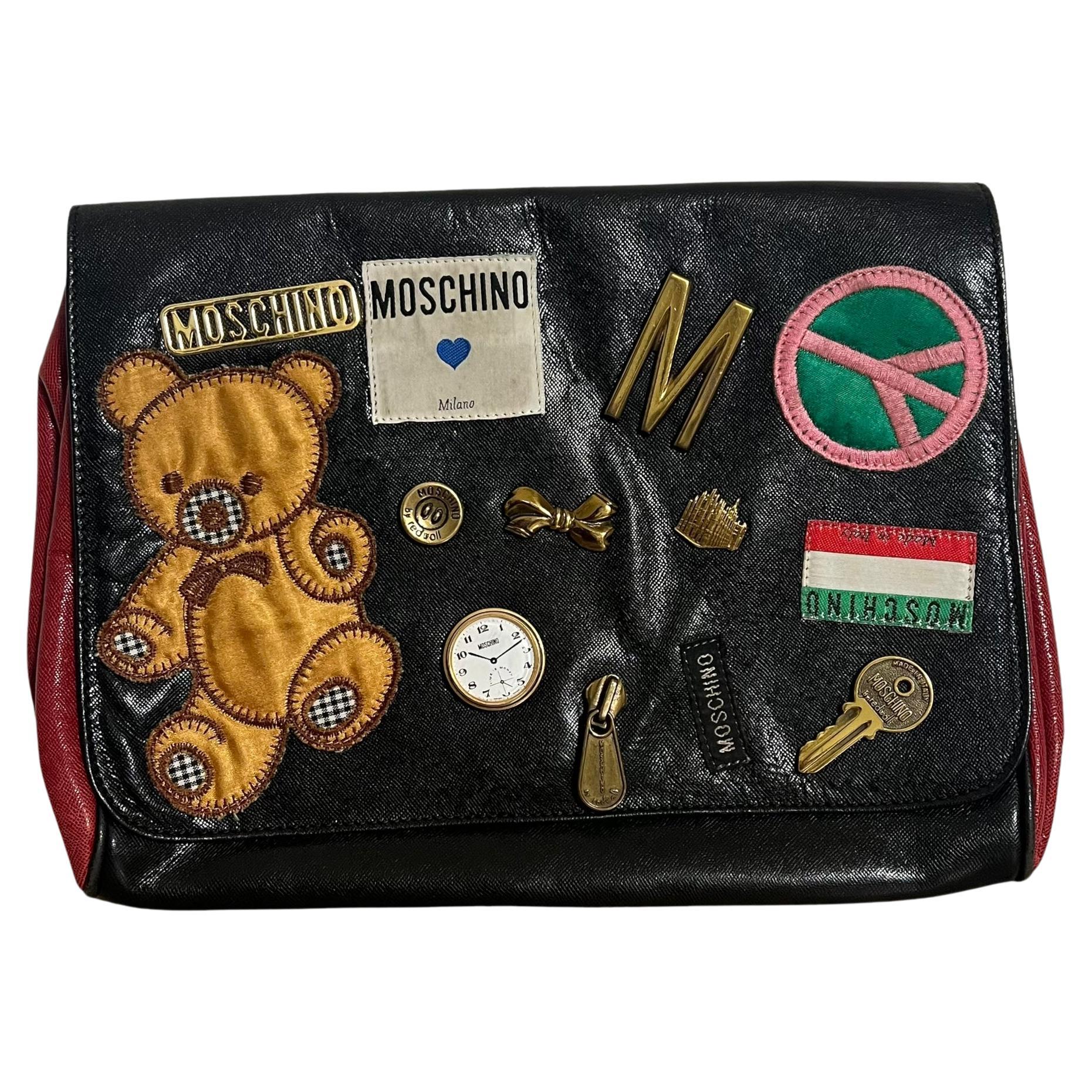 Moschino, Bolsa "Kiss My Patch", Otoño/Invierno 1993-1994 en venta