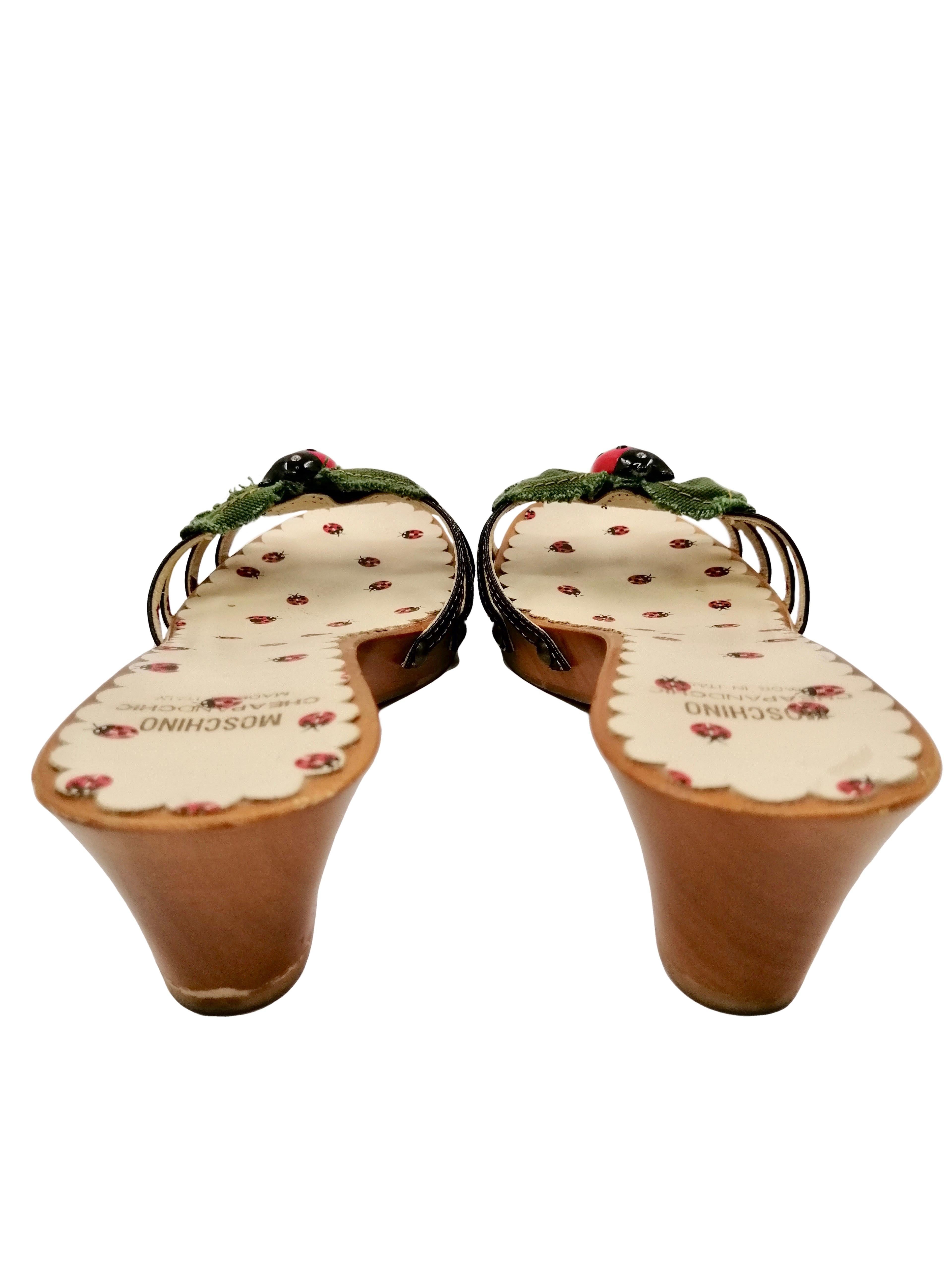 MOSCHINO lady bugs clogs For Sale 4