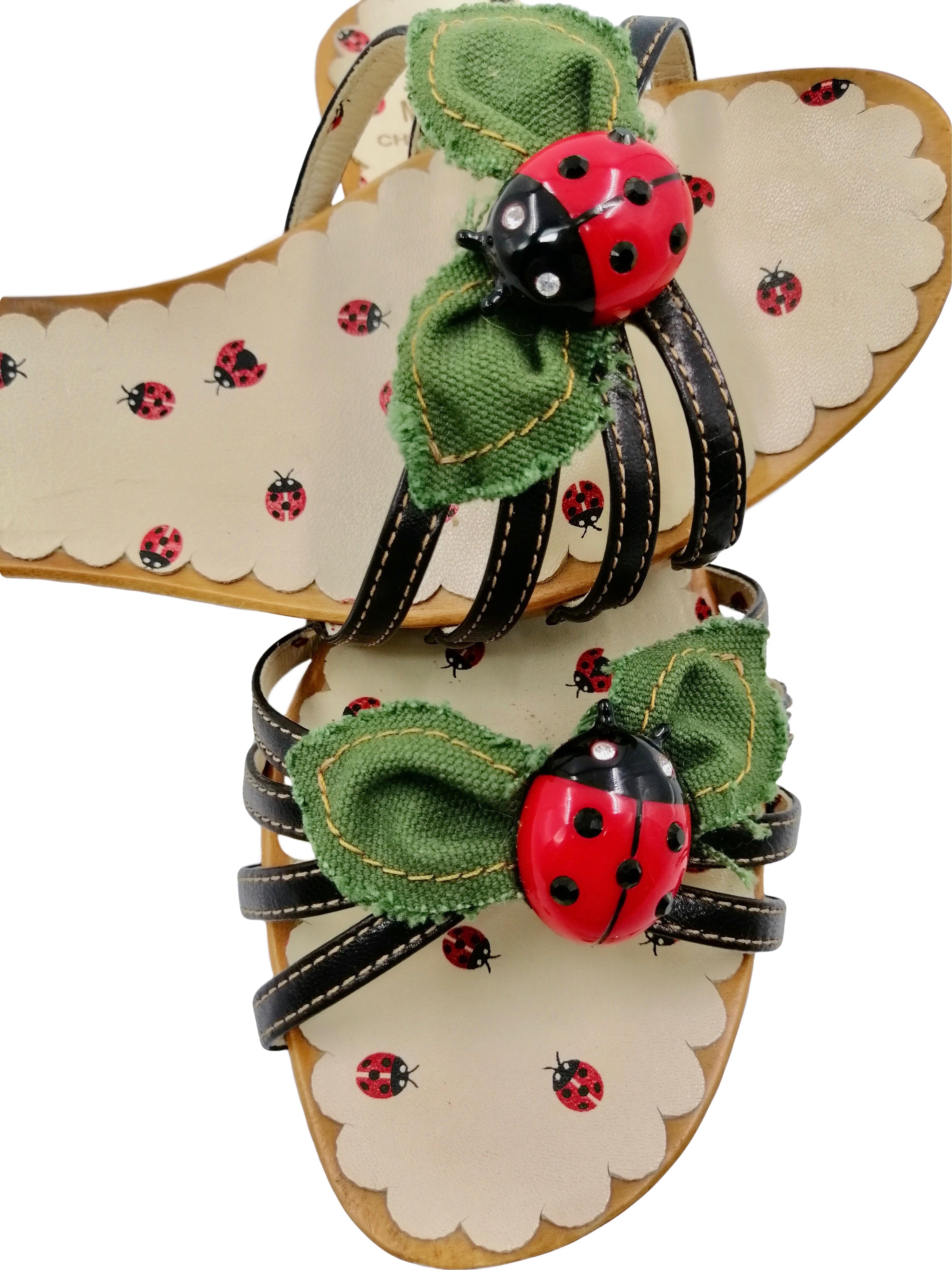MOSCHINO lady bugs clogs For Sale 1