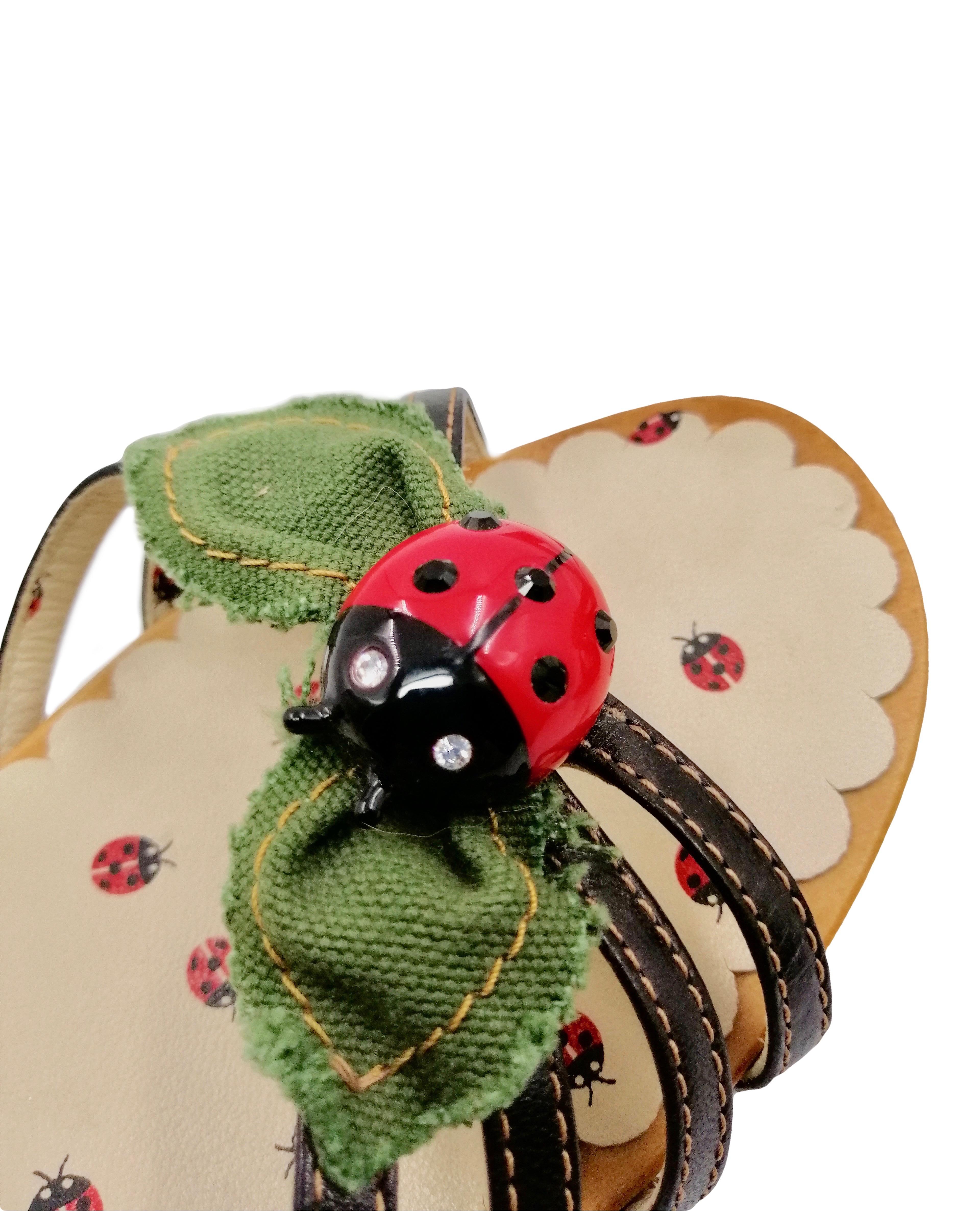 MOSCHINO lady bugs clogs For Sale 2