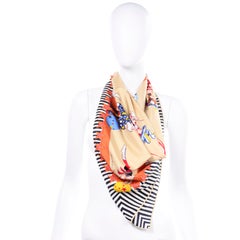 Moschino Larioseta Scarf J Aime le Cirque de la Mode I love the fashion Circus
