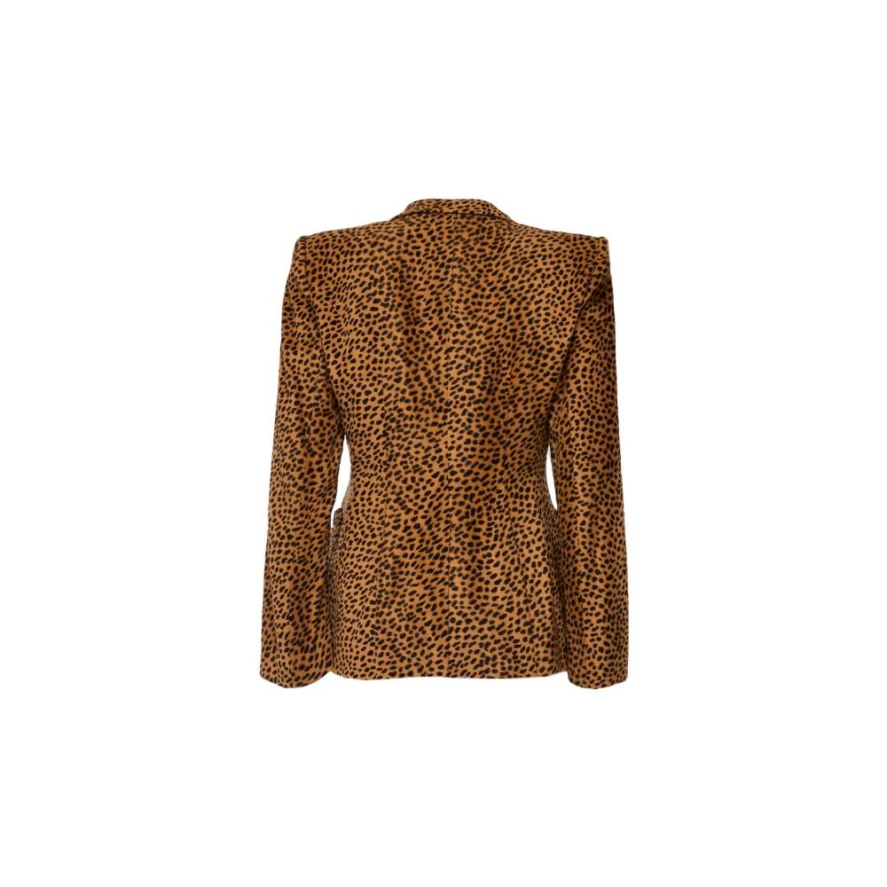 Moschino Leopard Print Suit In Excellent Condition For Sale In Eivissa, ES