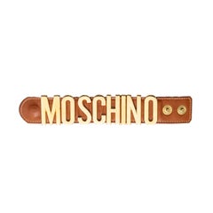 Bracciale con logo Moschino - Anni '10
