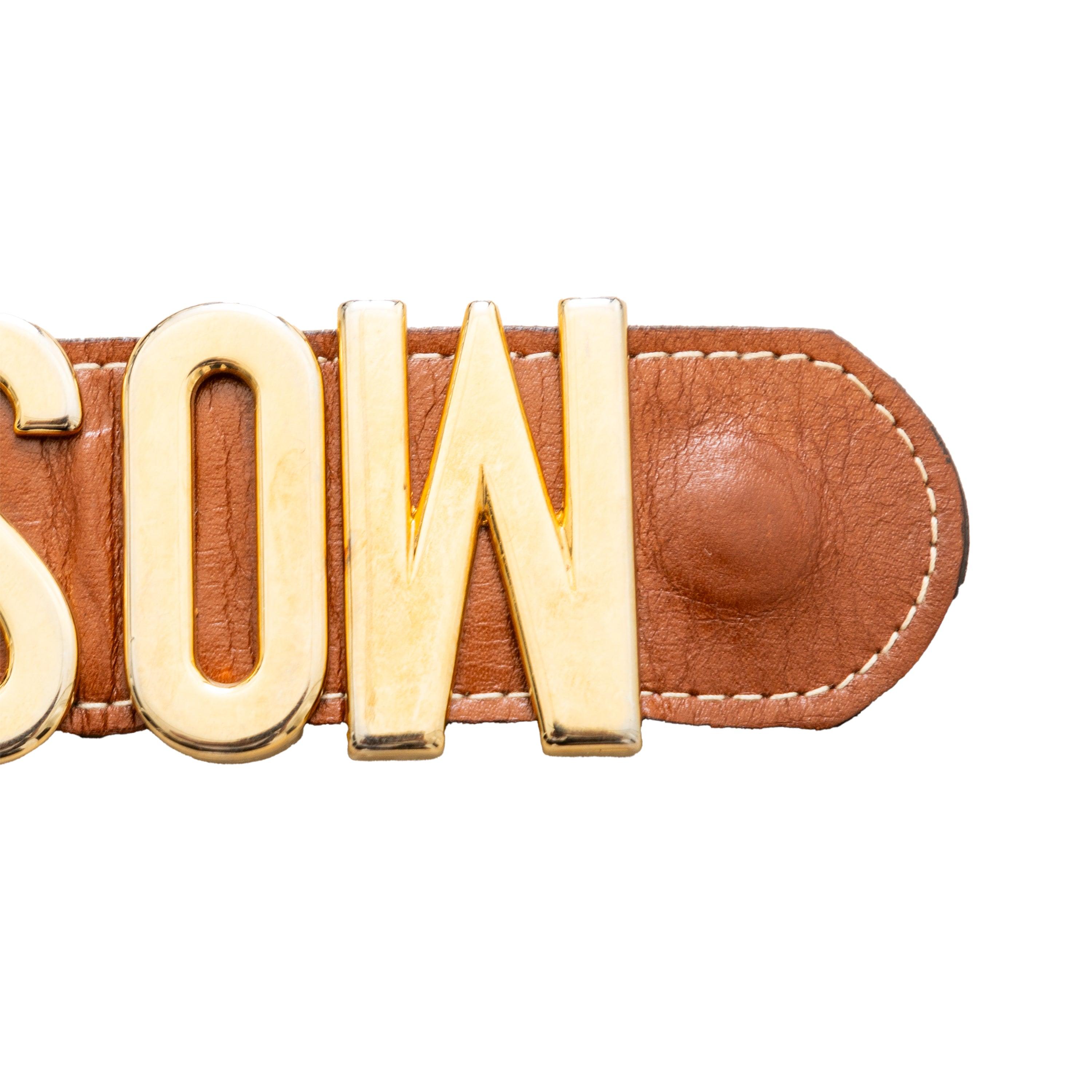 Moschino Logo Cuff Bracelet - '10s For Sale 4