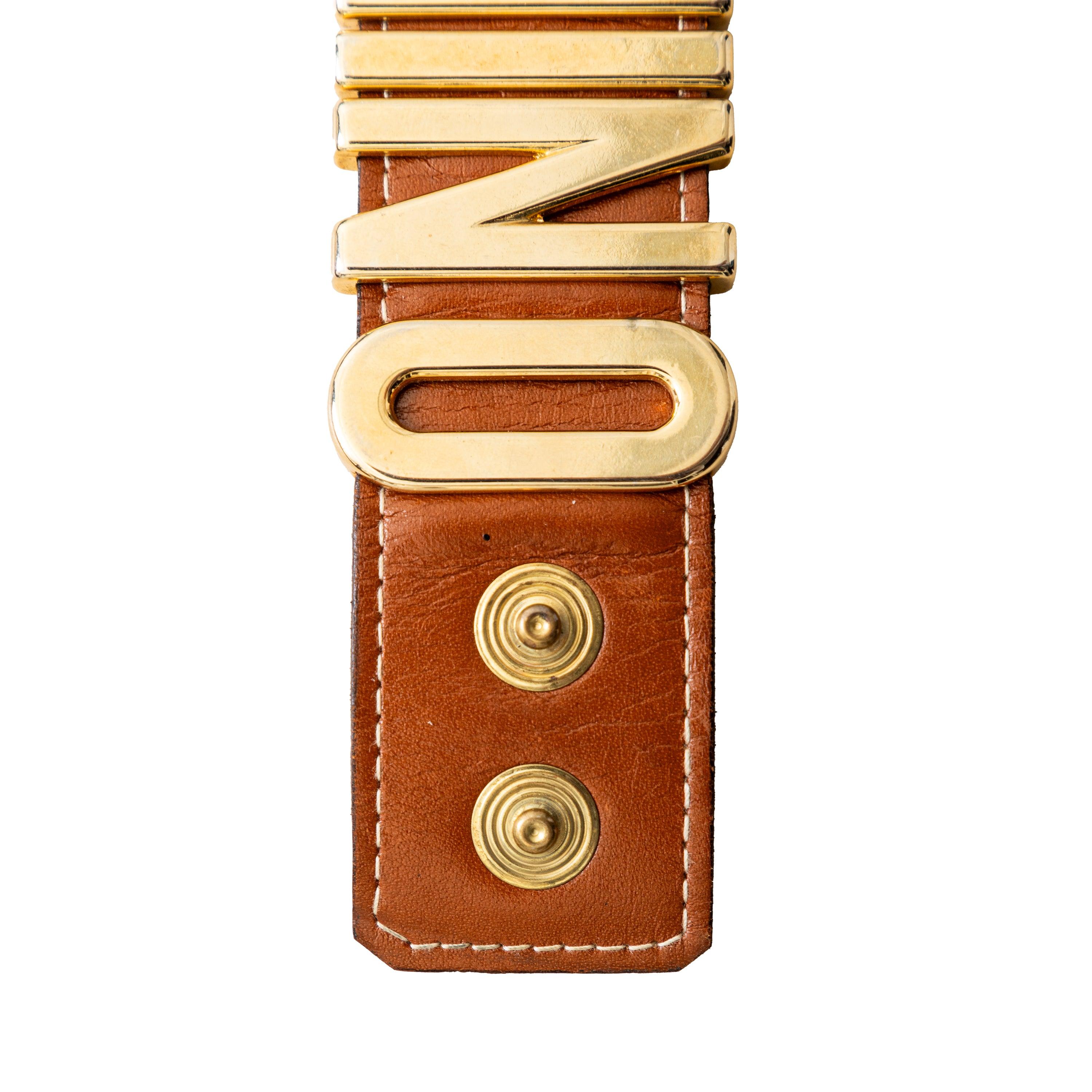 Moschino Logo Cuff Bracelet - '10s For Sale 5