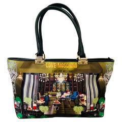Moschino Love Tote Bag Café Scene