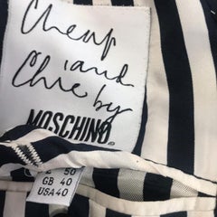 Moschino Mens Wool Heart Pocket Blazer Vintage