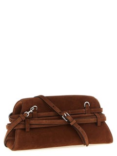 Moschino Milano Clutch — Brown
