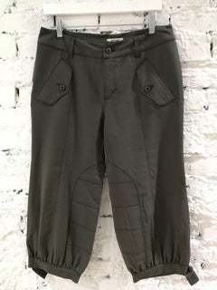 Moschino Military Green Trousers