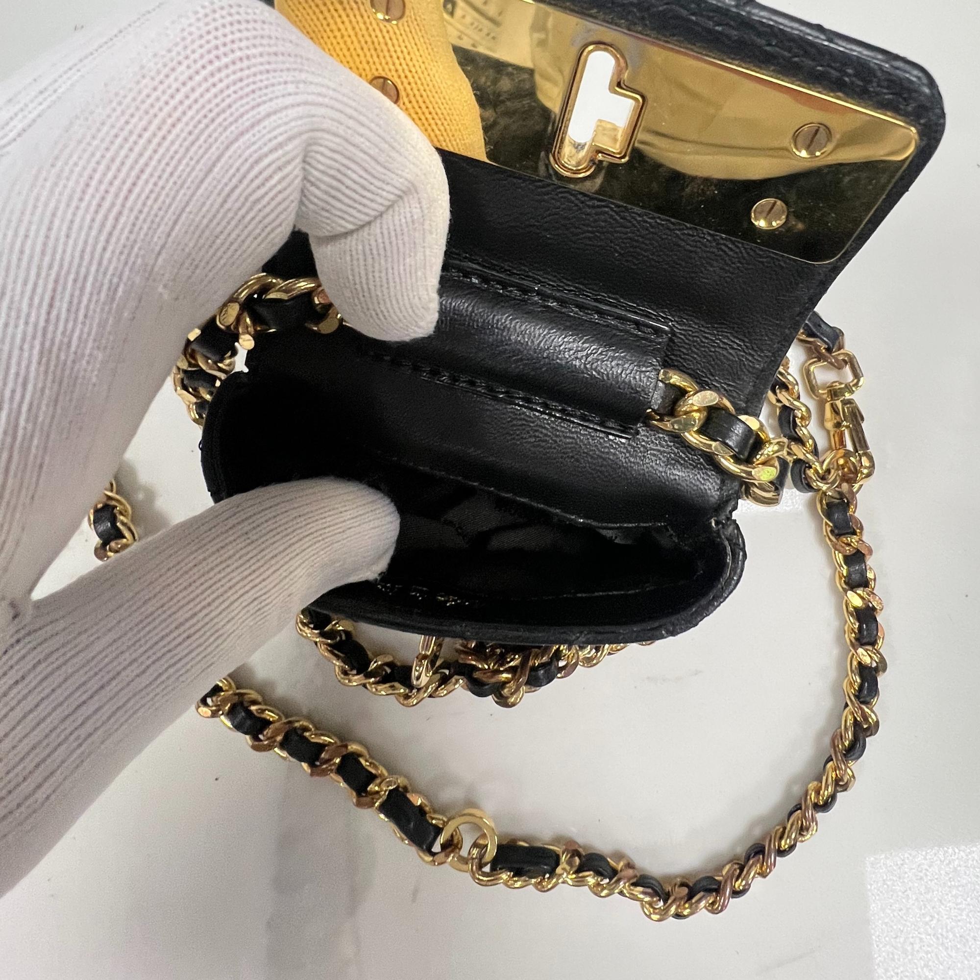 Moschino Mini Quilted Leather Waist Bag 2