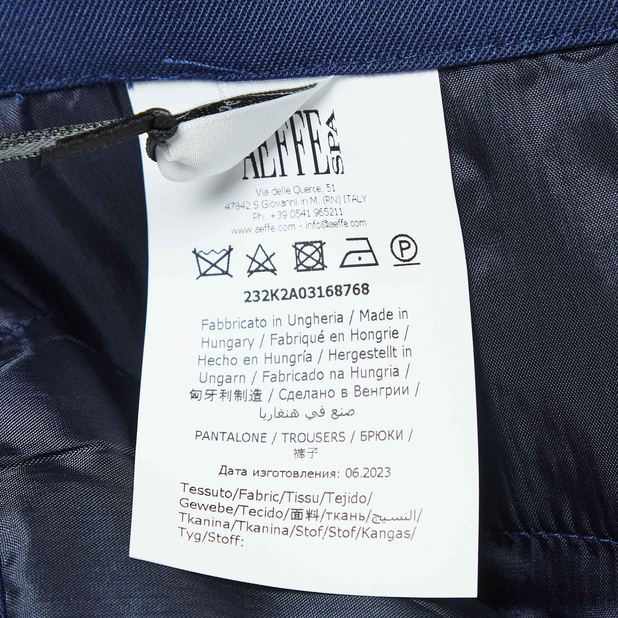 De las mujeres Moschino Mo5ch1no Jeans Pantalones cortos de gabardina azul marino con detalle de hebilla S en venta