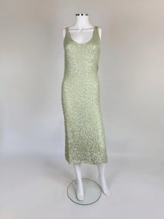 Moschino Mohair Sequin Dress, c. Early 2000s