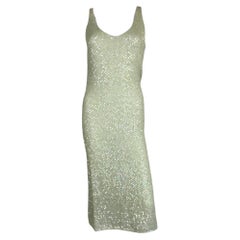 Moschino Mohair Sequin Dress, c. Early 2000s
