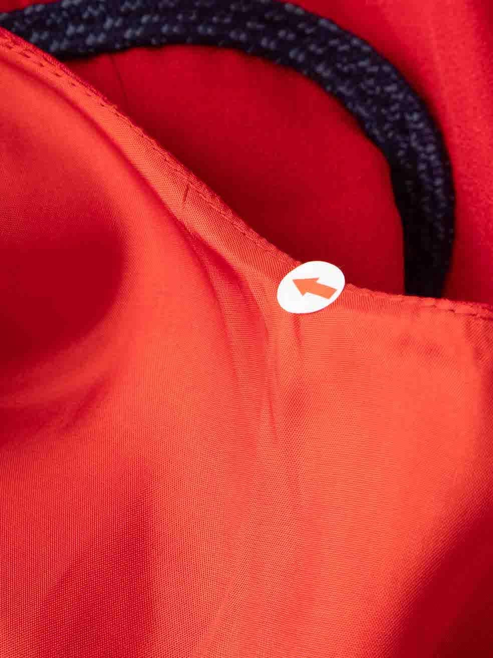 Donna Moschino Moschino Cheap and Chic Abito ricamato con cuore rosso vintage taglia L.A. in vendita