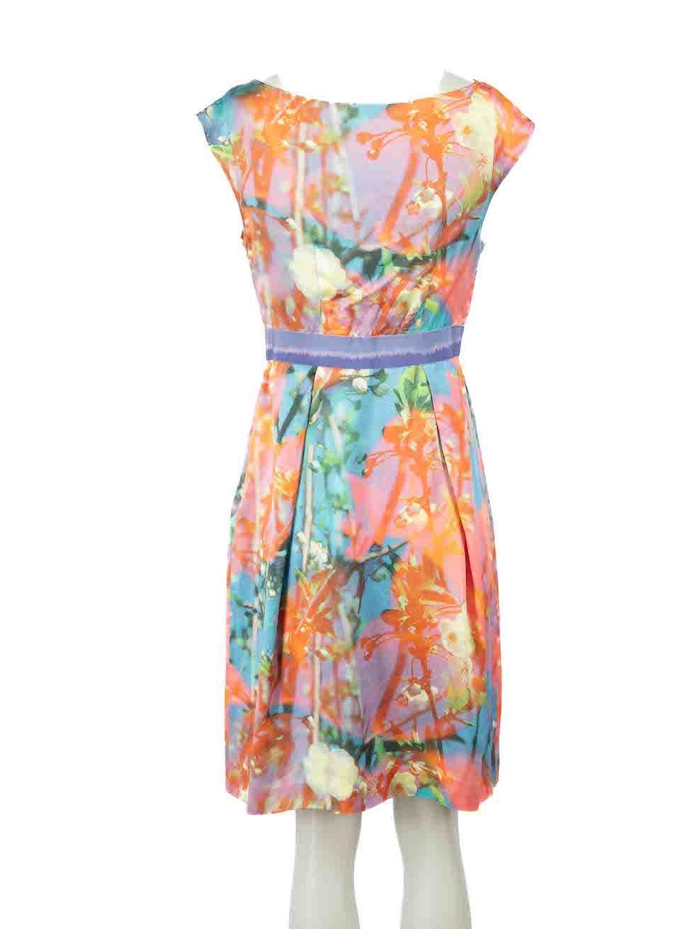 Moschino Moschino Cheap & Chic Mini robe à imprimé abstrait Taille M Excellent état - En vente à London, GB