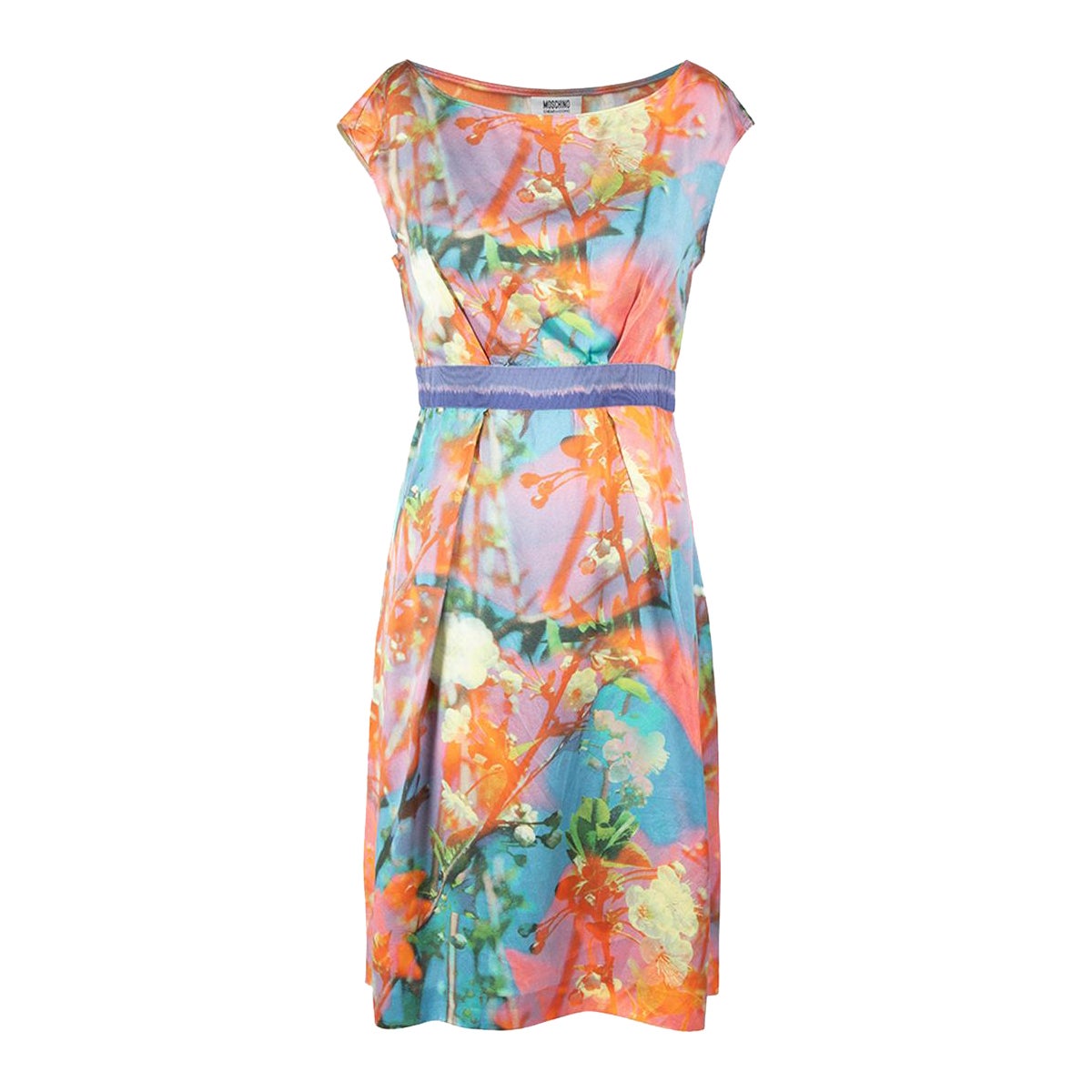 Moschino Moschino Cheap & Chic Mini robe à imprimé abstrait Taille M