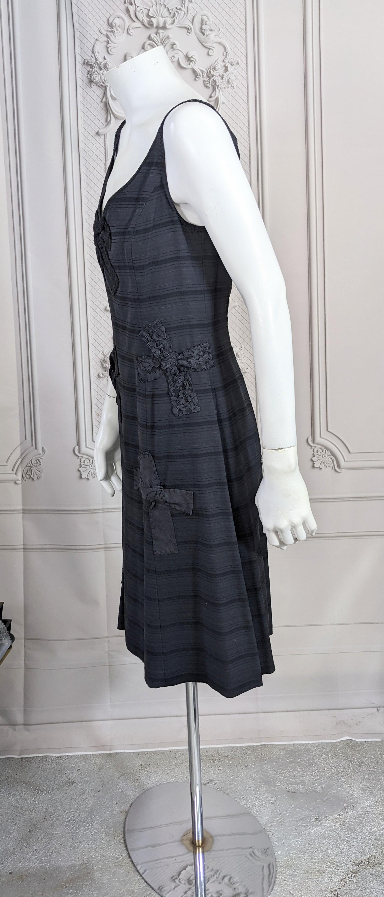 Moschino - Robe à motif de nœuds multiples Pour femmes en vente