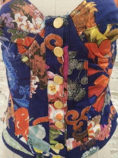 Moschino multicoloured corset NWOT