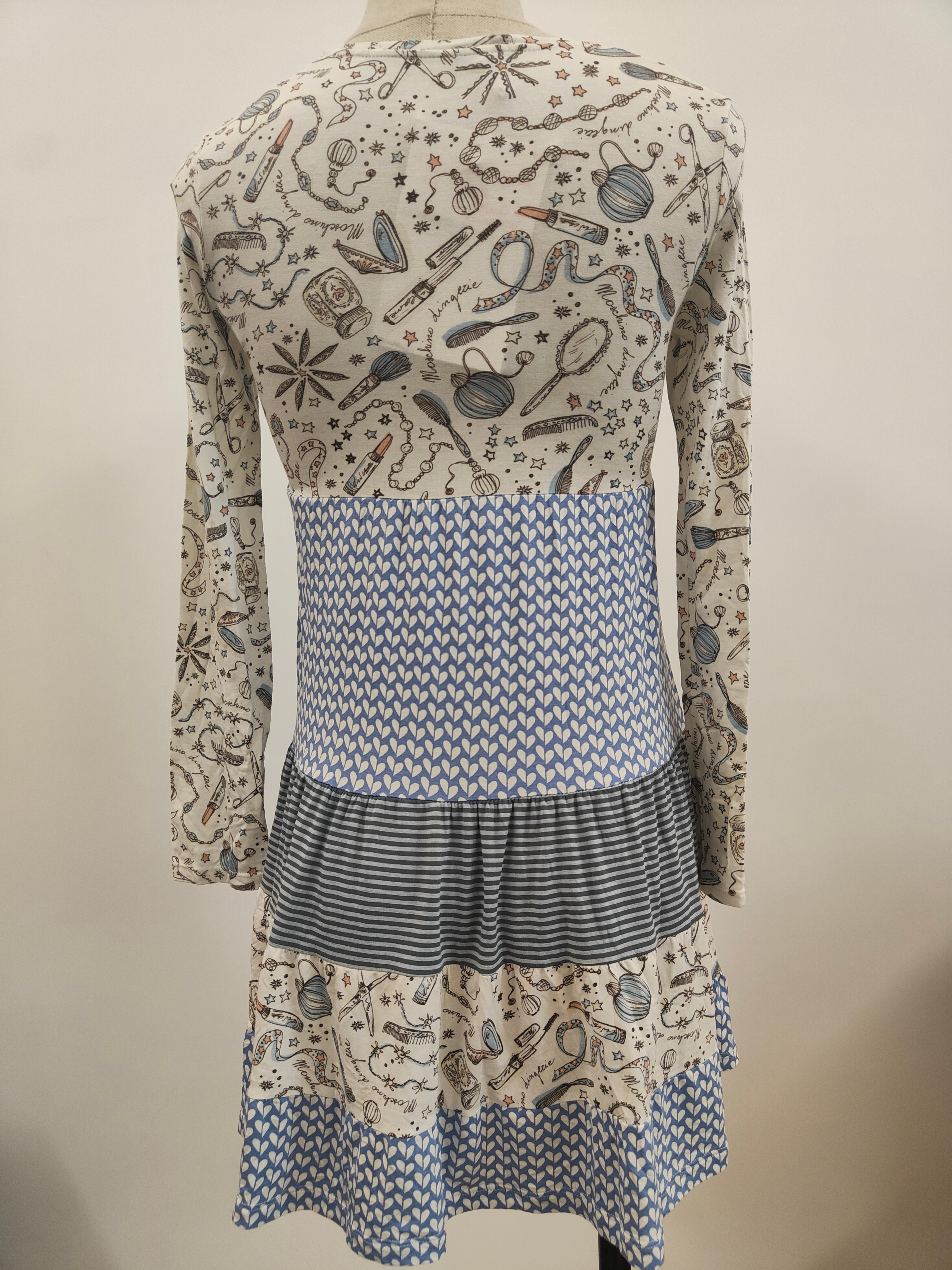 Moschino multicoloured cotton dress For Sale 1