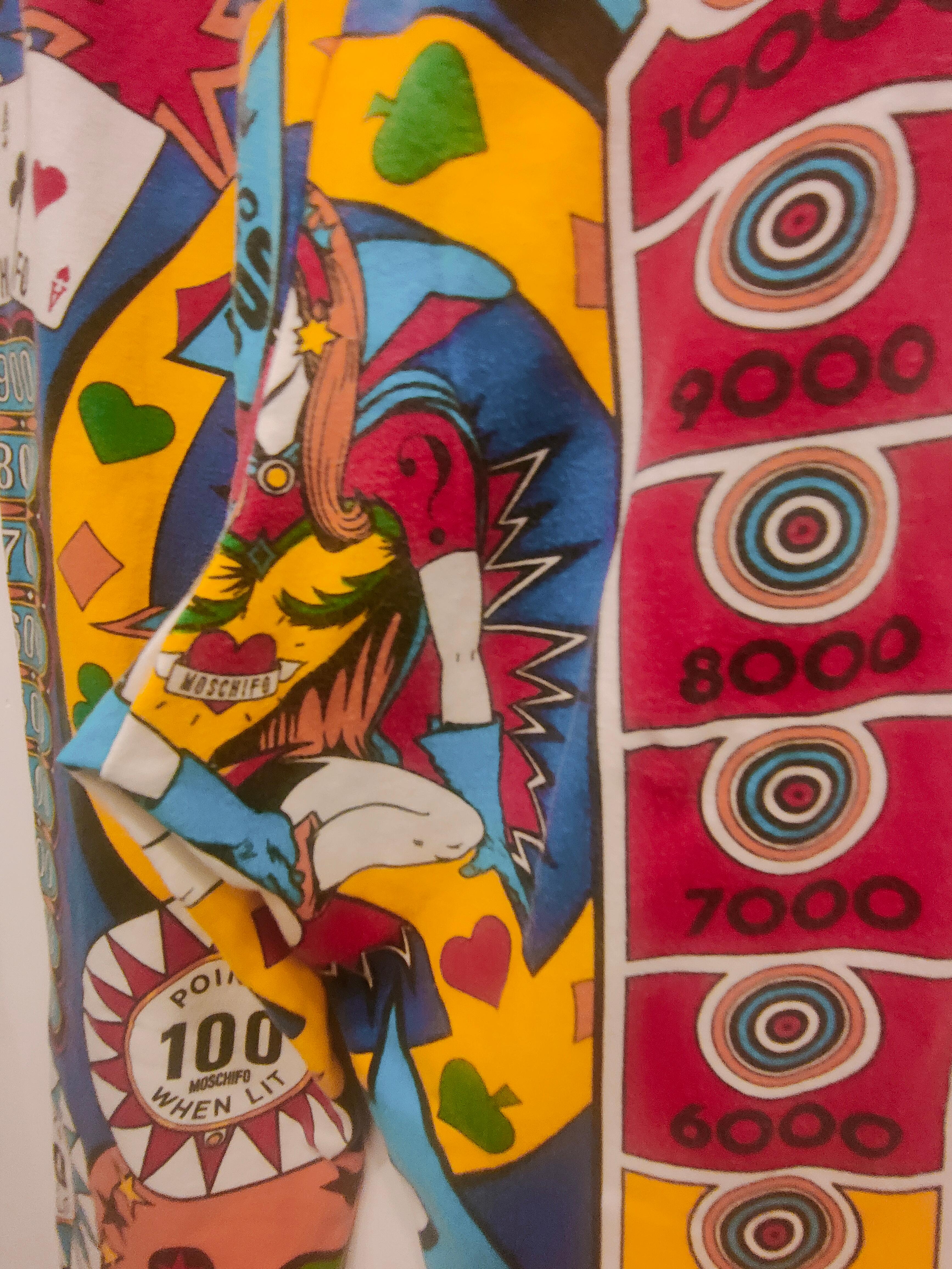Leggins multicolor Moschino - pantalones en venta 6