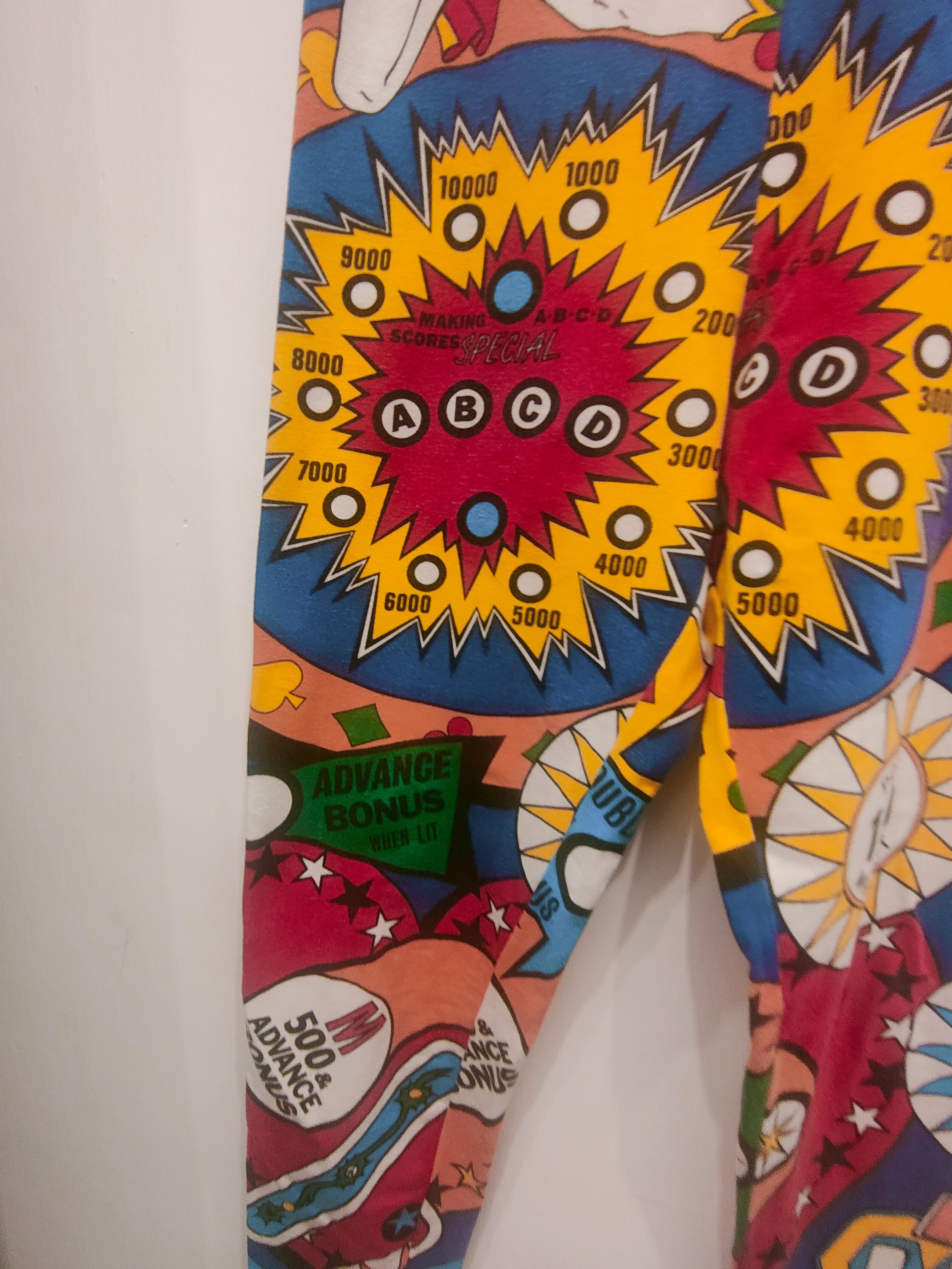 Leggins multicolor Moschino - pantalones en Bueno estado para la venta en Capri, IT